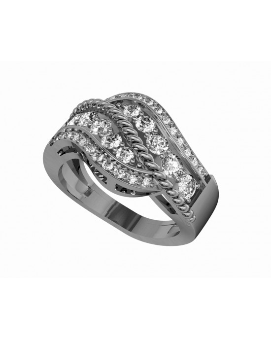 Elena Diamond Daily wear Ring