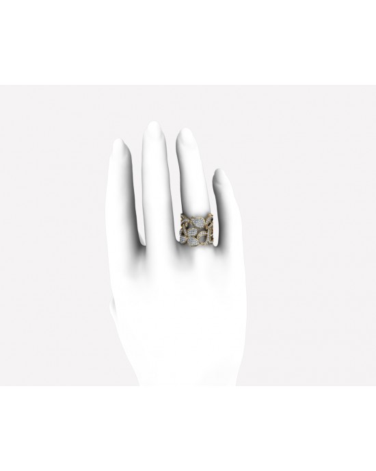 Yaana Diamond Cocktail Ring