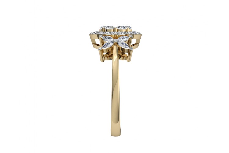 Buy Kira Diamond Ring Online in India at Best Price - Jewelslane