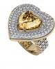 Juliet Golden Topaz Heart Ring