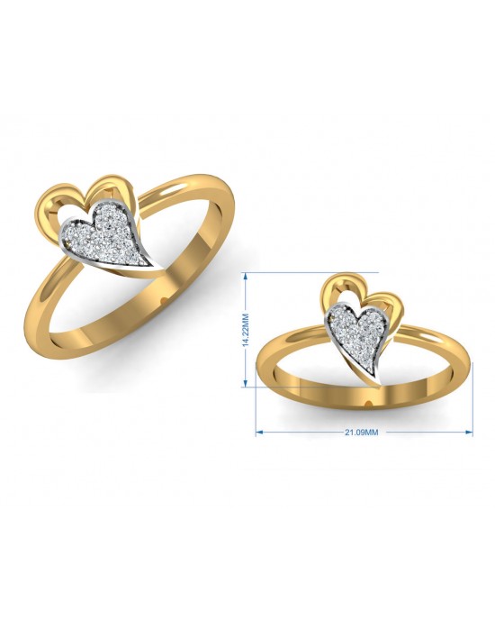 Carys Heart Ring