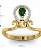 Ameena Emerald Diamond Ring