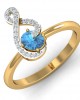 Adina Blue Topaz Ring