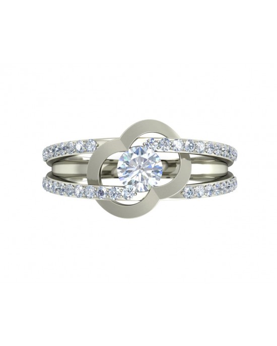 Araiya Solitaire Diamond Engagement Ring