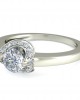 Angi Diamond Solitaire Engagement Ring