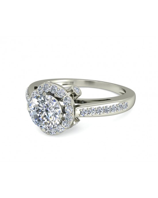 Anmi Diamond Solitaire Ring