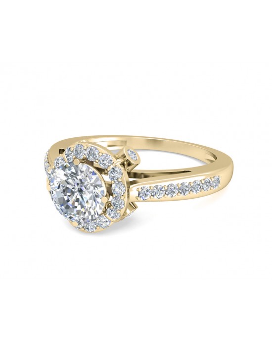 Anmi Diamond Solitaire Ring