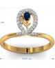 Tarini Blue Sapphire & Diamond Ring