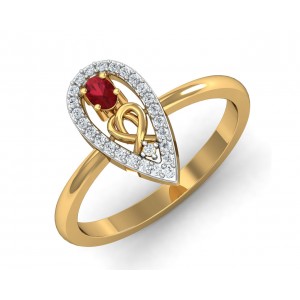 Ishani Ruby & Diamond Ring