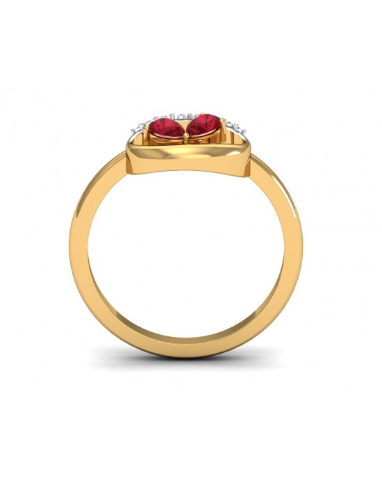 Chiti Ruby Diamond Ring