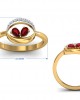 Chiti Ruby Diamond Ring