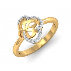 Resa Diamond Ring in Gold