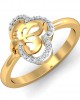 Resa Diamond Ring in Gold