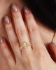 Resa Diamond Ring in Gold