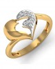 Pana Diamond Heart Ring