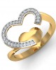 Fiona  Diamond Heart  Ring