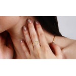 Tanya Diamond Ring in Gold