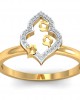 Ella Diamond Ring in Gold