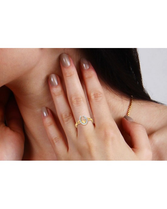 Wina Gold & Diamond Ring