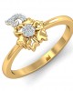 Flora diamond Ring in 14k Gold