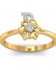 Flora diamond Ring in 14k Gold