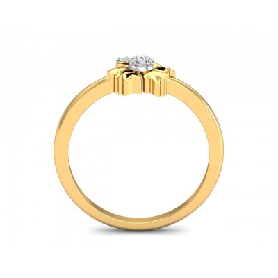 Online Jewellery Shopping - Flora Diamond Ring in 14k Gold at Jewelslane
