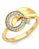 Olivia Diamond Ring in Gold