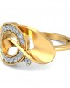 Olivia Diamond Ring in Gold