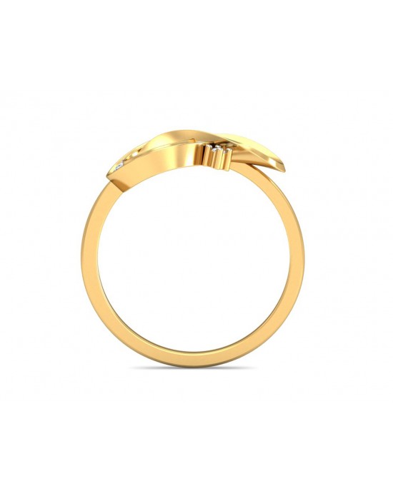 Olivia Diamond Ring in Gold