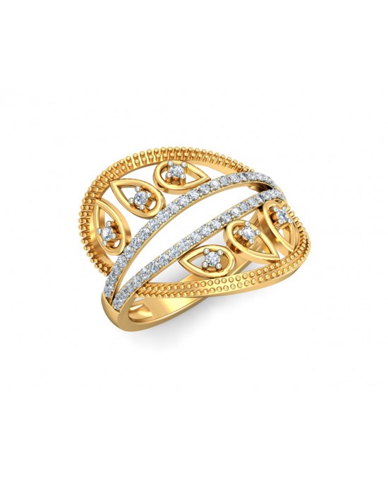 Tara Diamond Ring In Gold 