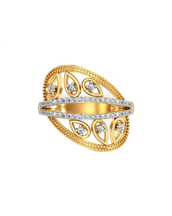 Tara Diamond Ring In Gold 