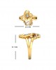 Urith heart ring in gold with diamonds