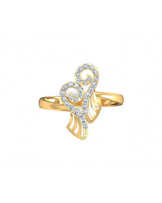 Sana Diamond Ring in 14k Gold
