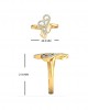 Sana Diamond Ring in 14k Gold