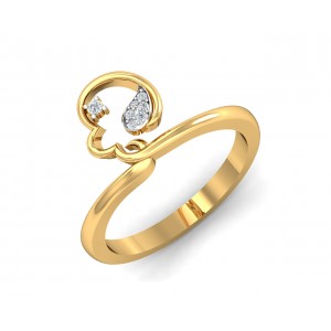 Reya Diamond Ring In gold