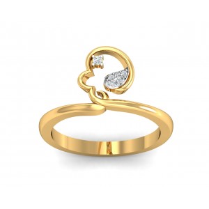 Reya Diamond Ring In gold