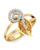 Sama Designer Diamond Ring in hallmarked gold