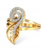 Sama Designer Diamond Ring in hallmarked gold