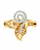 Sama Designer Diamond Ring in hallmarked gold