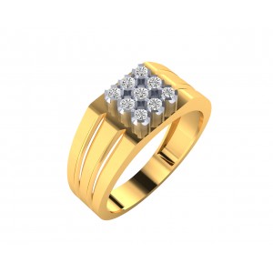 Sam Gents Diamond Ring in 14K Gold