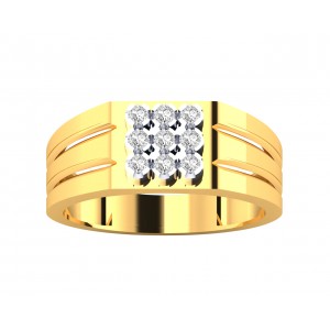 Sam Gents Diamond Ring in 14K Gold