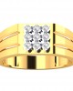 Sam Gents Diamond Ring in 14K Gold