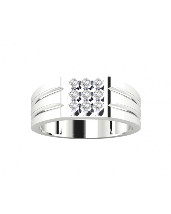 Sam Gents Diamond Ring in 14K Gold