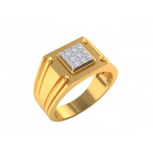 Saul 18k hallmarked diamond ring