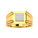 Saul 18k hallmarked diamond ring