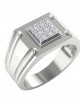 Saul 18k hallmarked diamond ring