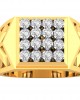 Mike Gents Diamond Ring in Gold