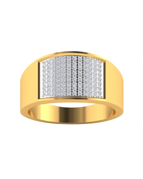 Barry Gents Diamond Ring in Gold