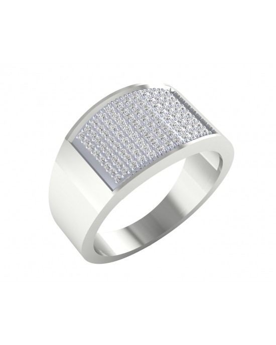 Barry Gents Diamond Ring in Gold