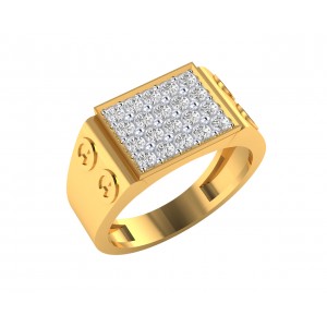 Walter Gents diamond ring in 18k Gold